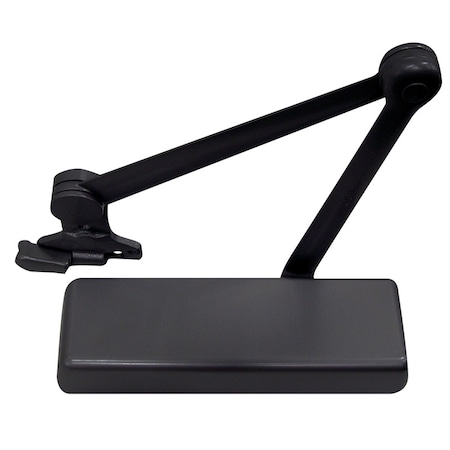 Lcn Manual, Hydraulic, 4040XP Series Surface Mounted Closers, Surface Mounted Closer, Heavy Duty Black 4040XP-SCUSH LH BLACK MC